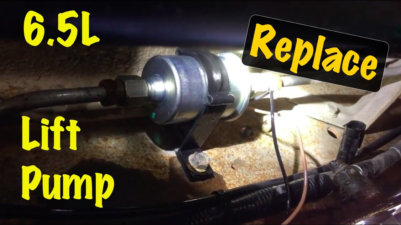 1996 - 2002 GM Truck 6.5L Turbo Diesel Fuel Lift Pump Replacement (Chevy & GMC)