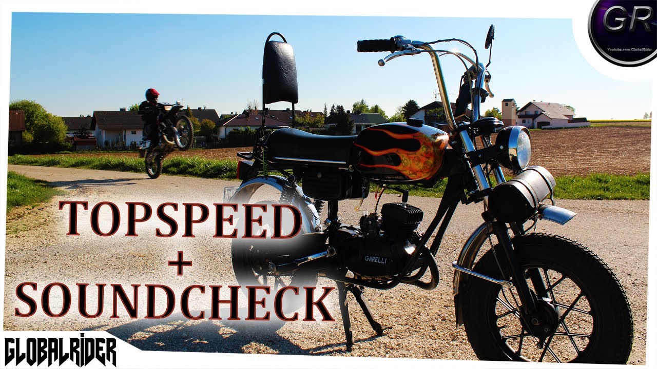 Garelli Bonanza 25s Tuning || TopSpeed + SoundCheck || RAW || HD