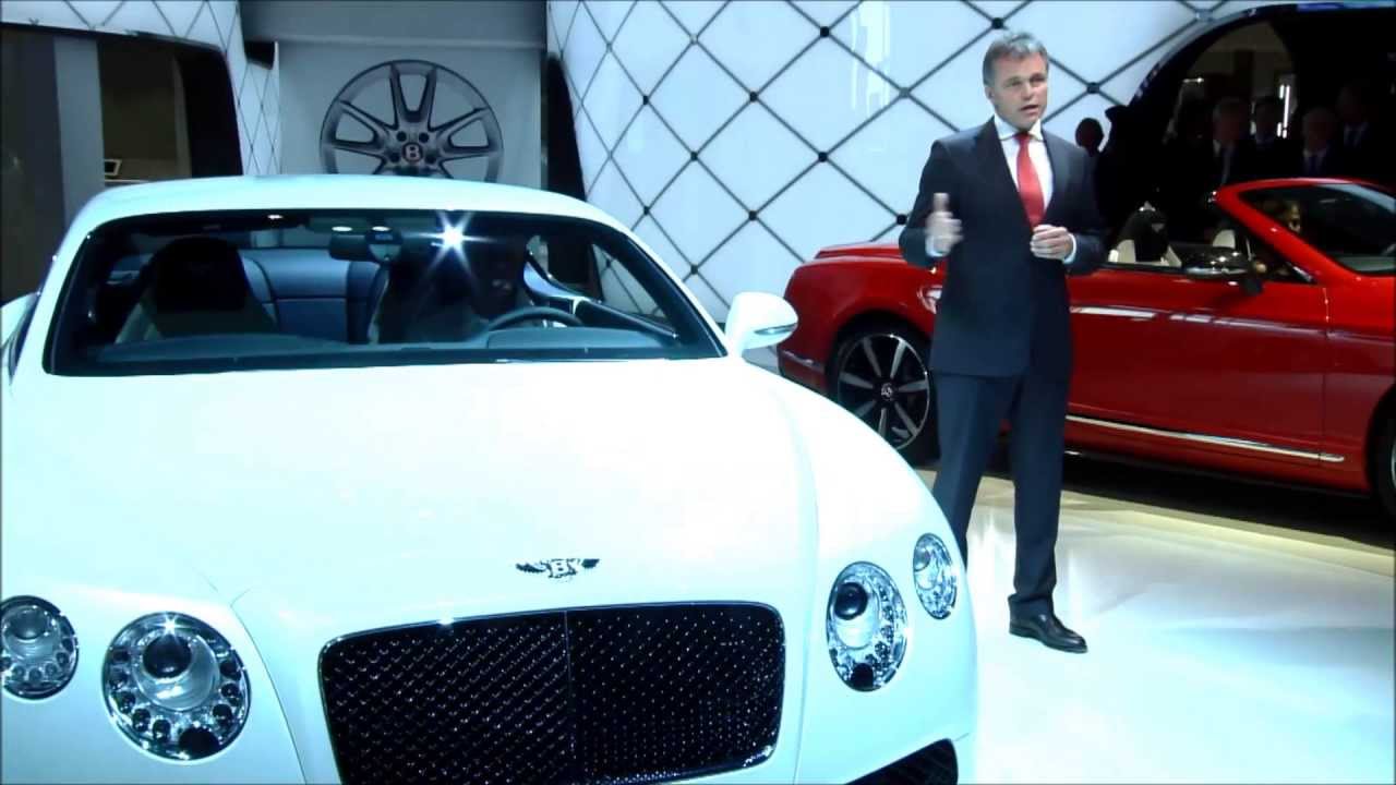Bentley at 2013 Frankfurt Motor Show