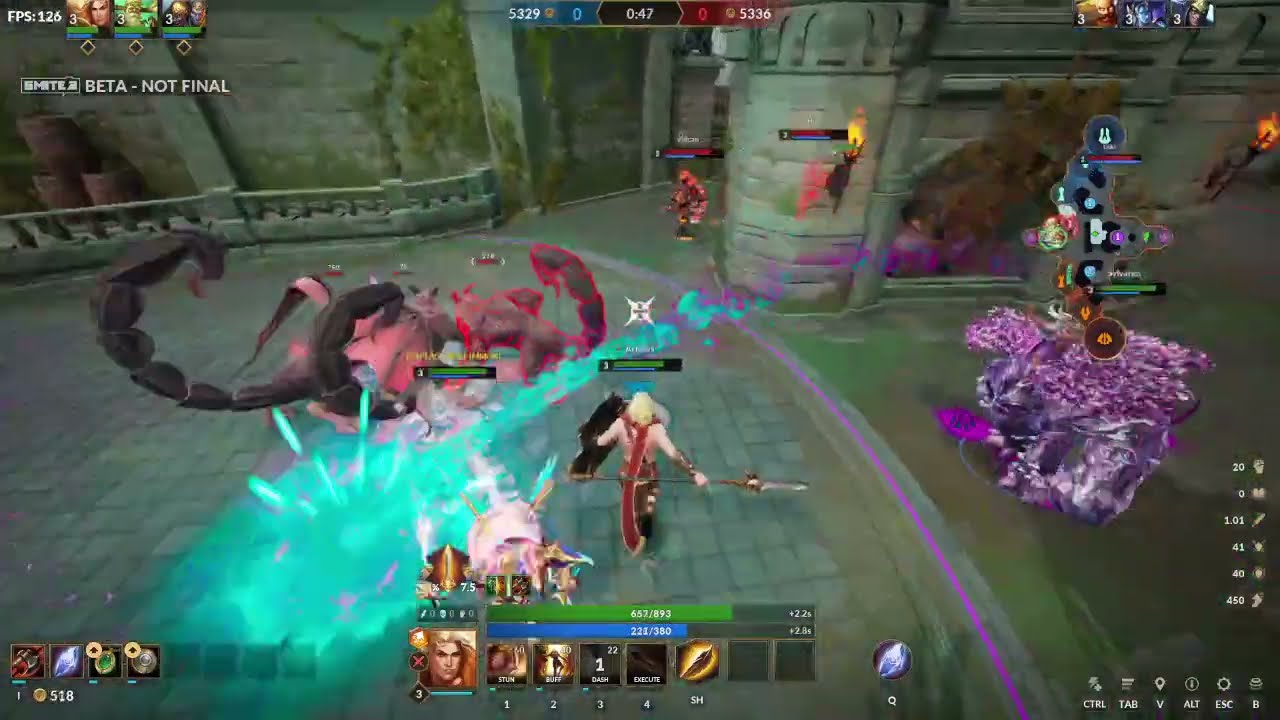 Achilles Hybrid - Smite 2 Joust