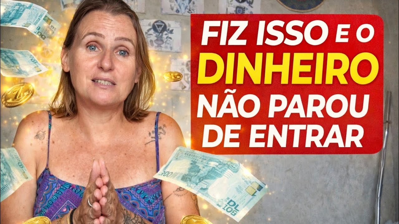 Fiz um desbloqueio em mim e o dinheiro começou a entrar todos os dias | relato real