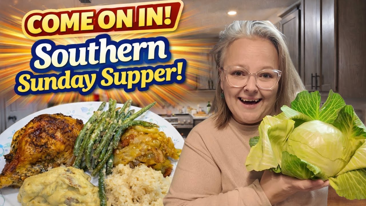Come On In! It’s Sunday Supper Time In The South! || Chit Chat With Me & Sit For A Minute