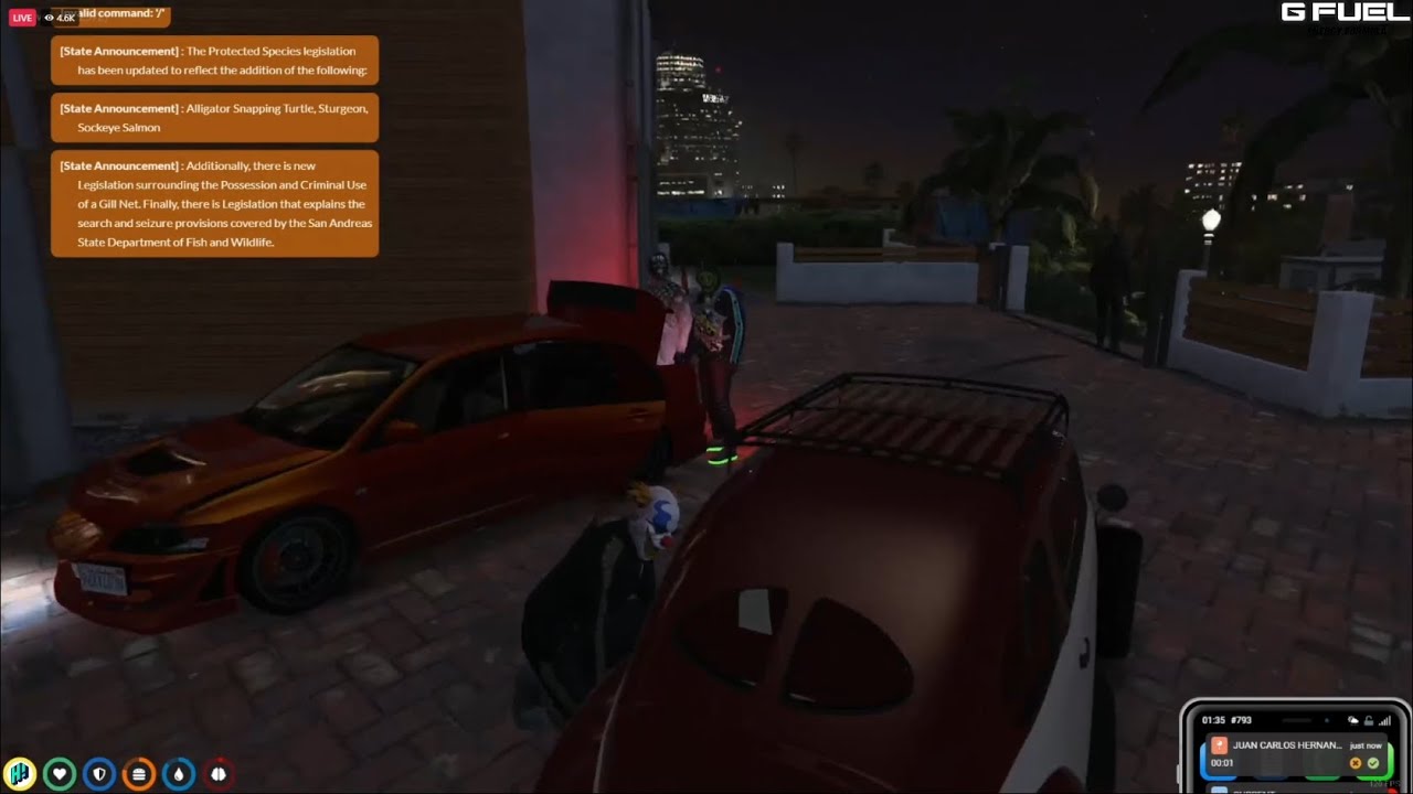 Mr. K Buggy Vin Scratched Mission w/ The Gang