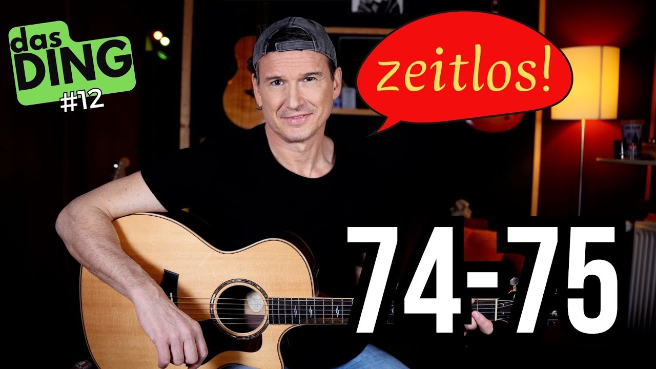 „74-75“ mit F Dur Variante (ohne Barre), Intro & 2 Begleitmuster auf Gitarre lernen