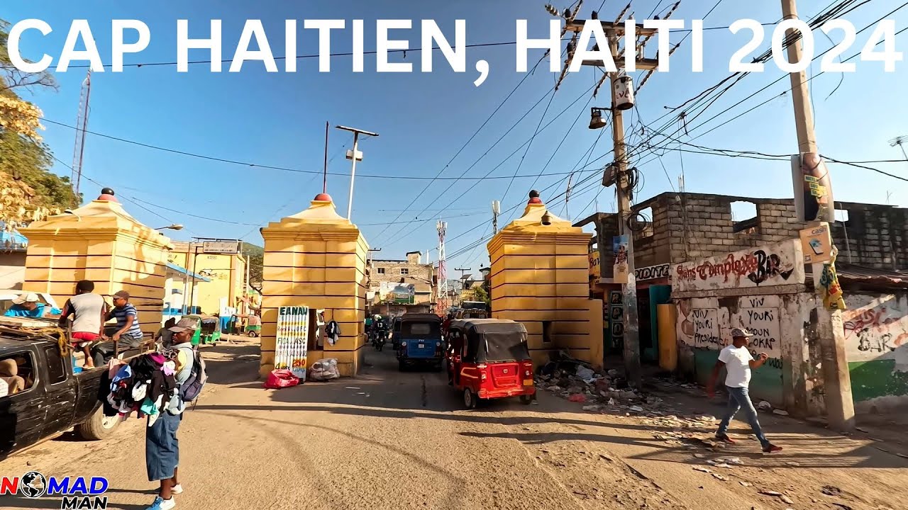 Cap Haitien streets/ la ri Okap 2024....