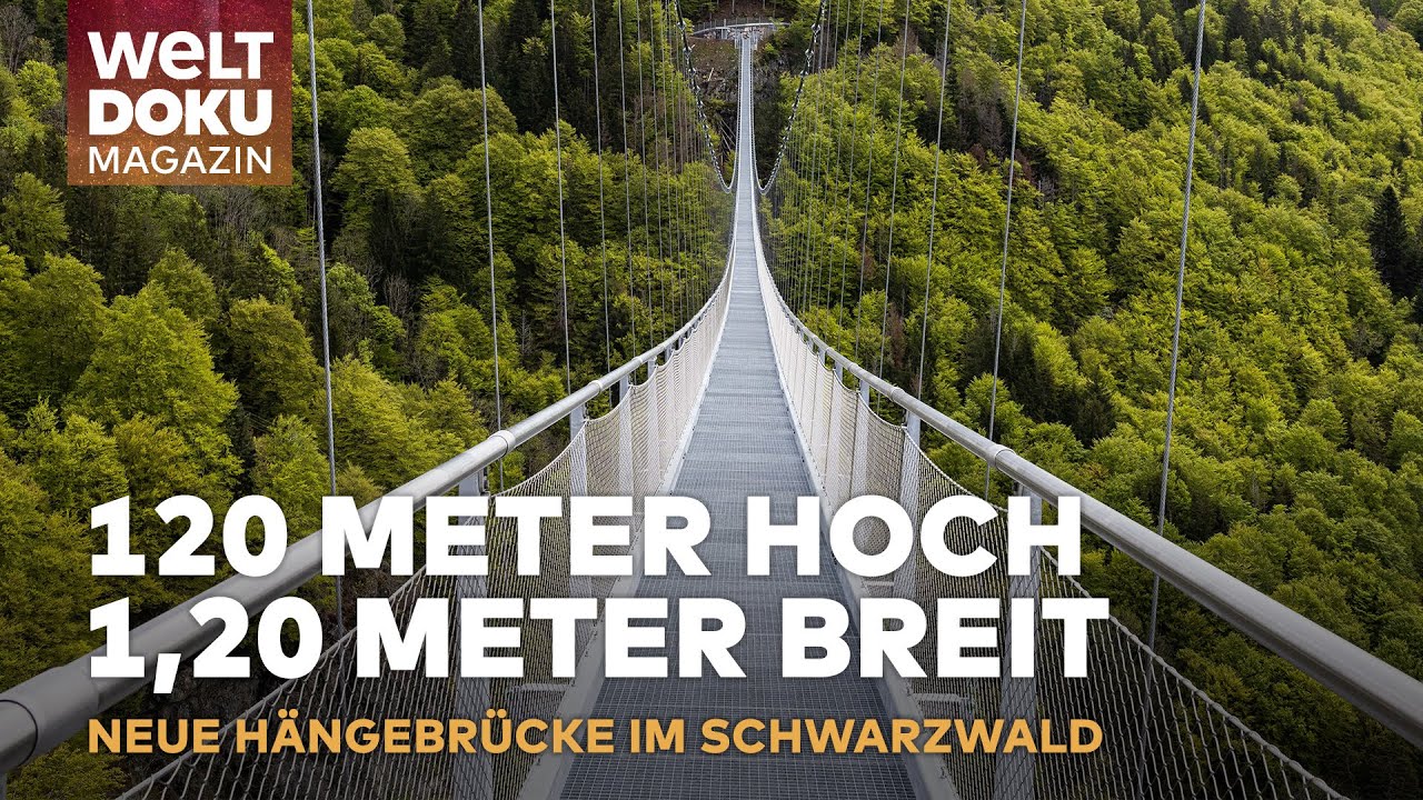 BLACKFORESTLINE HÄNGEBRÜCKE TODTNAU: Ein atemberaubendes Meisterwerk der Ingenieurskunst! | Magazin