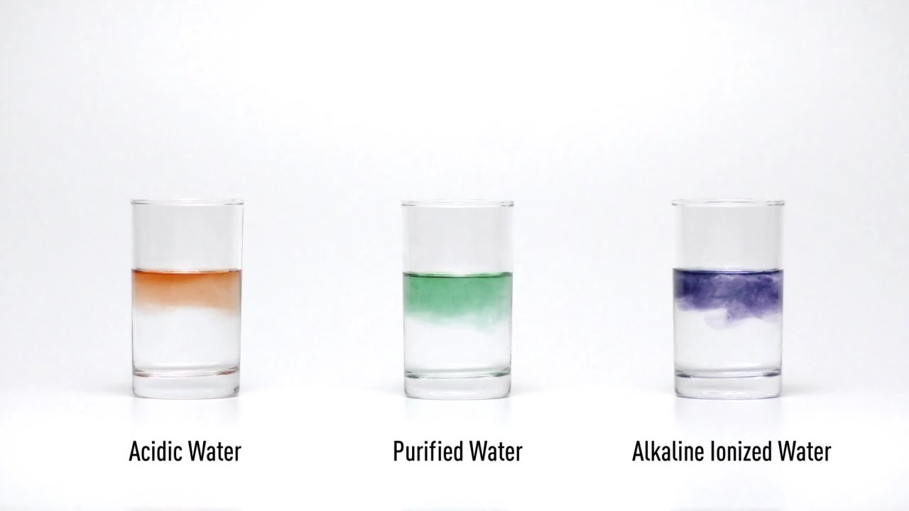 Alkaline Ionized Water Practical Test -pH