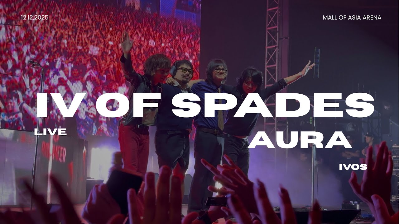 IV OF SPADES - AURA LIVE @ MOA ARENA 12.12.2025