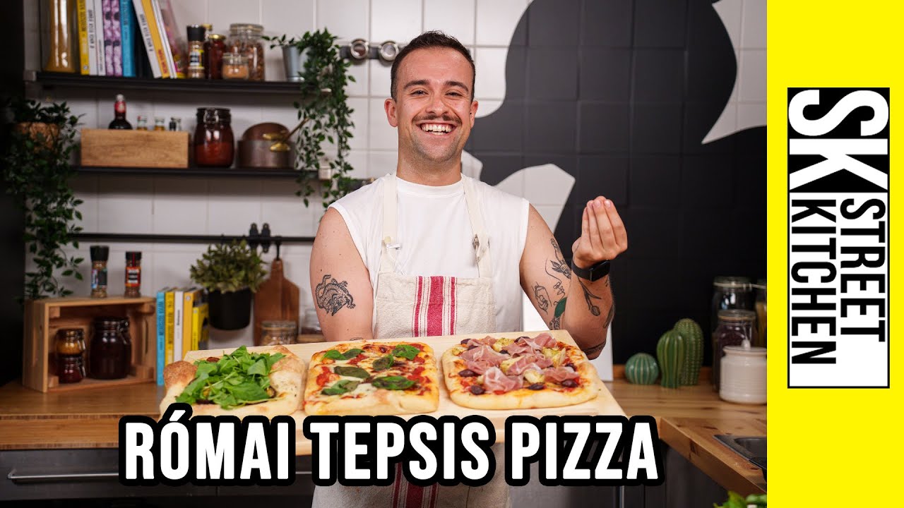 A LEGTUTTIBB👌 római tepsis PIZZA 3️-féleképpen🍕🍕🍕