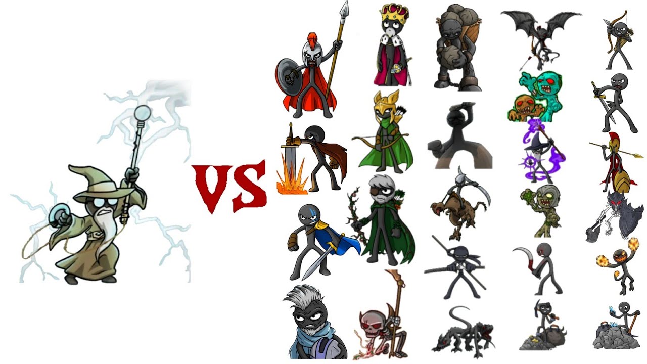 Magis vs all units stick war saga