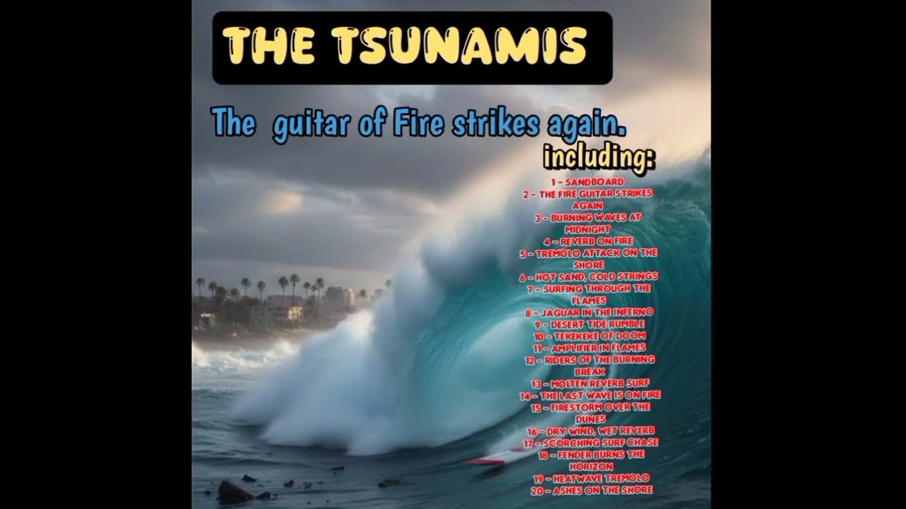 Aplifier in flames-the tsunamis 