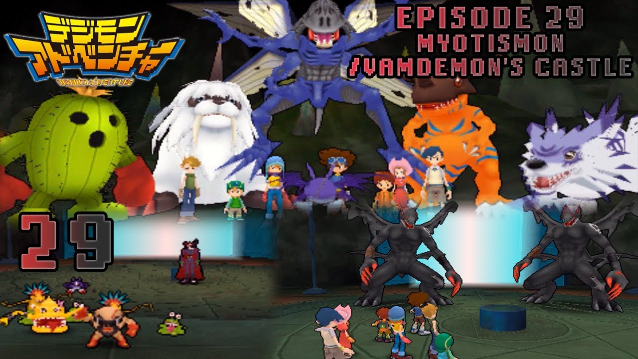 Digimon Adventure PSP - Walkthrough Episode 29 ~ Myotismon/Vamdemon's Castle