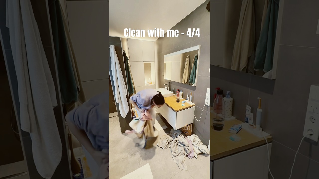 4/4 Haus Reset - entweder Bad oder ich #cleaningtherapy #cleanwithme