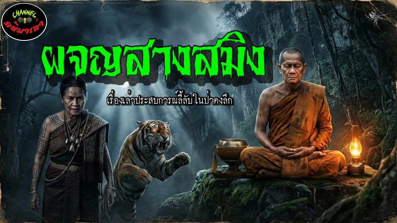 พระป่าผจญสางสมิง |เล่าประสบการณ์ลี้ลับพระธุดงค์