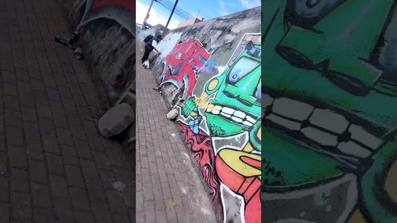 WILD STYLE GRAFFITI decorando la City