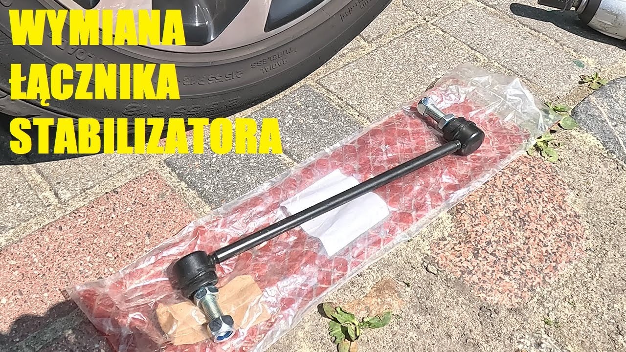Wymiana łącznika stabilizatora Nissan Qashqai * Jak wymienić drążek stabilizatora * Moto Najca
