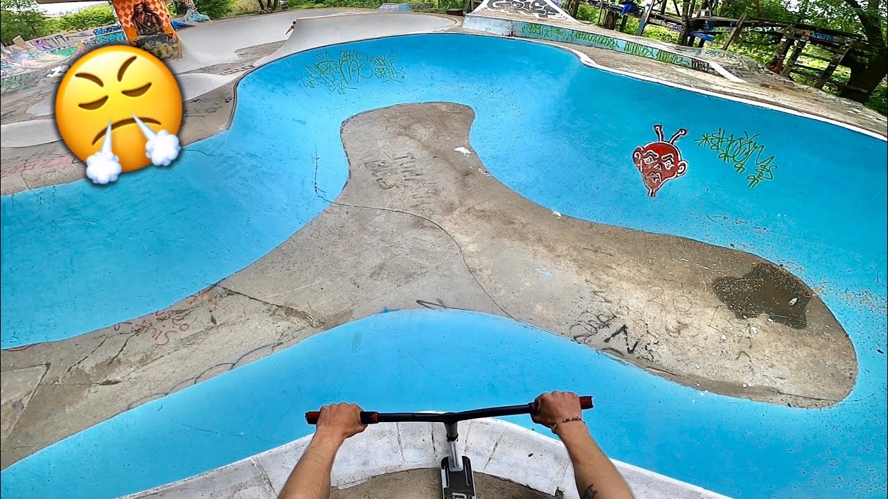 This Skatepark HATES Scooters..