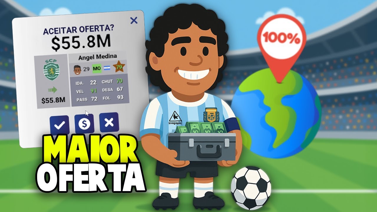 A OFERTA DE 56 MILHÕES NO ZERANDO A ARGENTINA | WORLD SOCCER CHAMPS EP 05