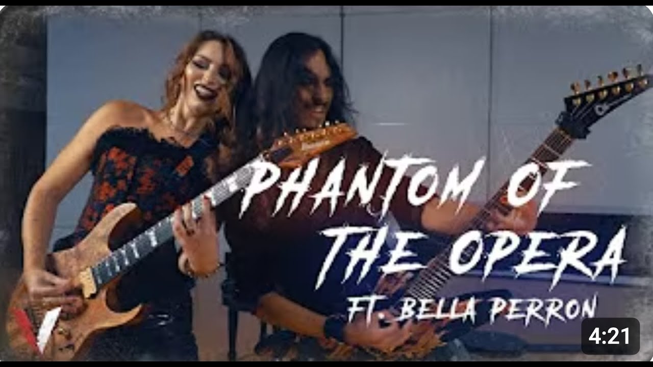 Phantom Of The Opera | Diego Vargas ft. Bella Perron (Official Music Video)