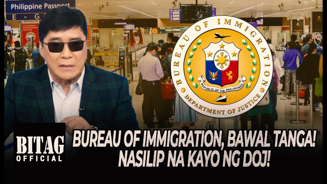 KAYO 'DYAN SA BUREAU OF IMMIGRATION, UMAYOS NA KAYO! BISTADO NA KALOKOHAN NIYO! (BITAG LIVE FULL)