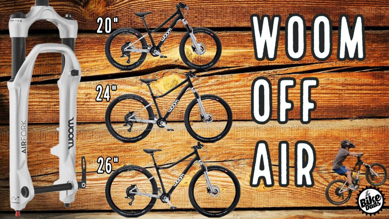 Woom OFF Air 4, 5 и 6 // Что такое RST Air Fork Hardtail MTB?
