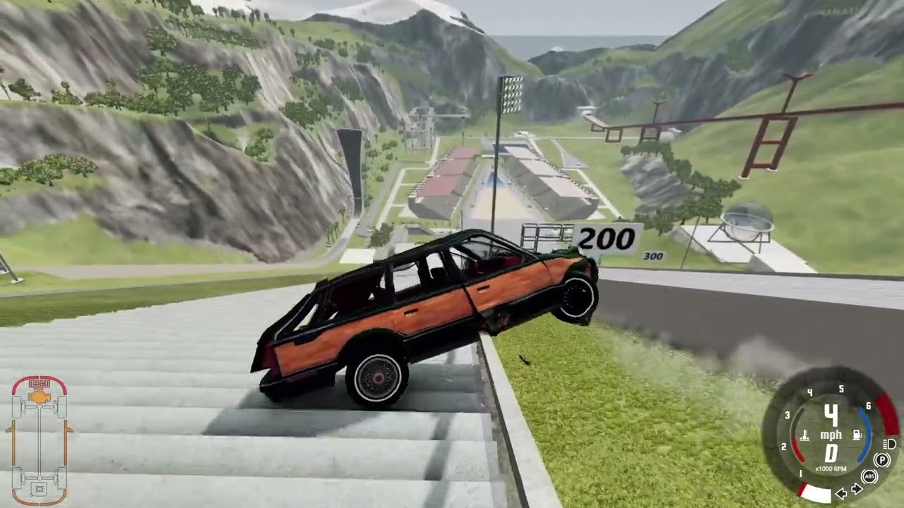 cars vs stairs