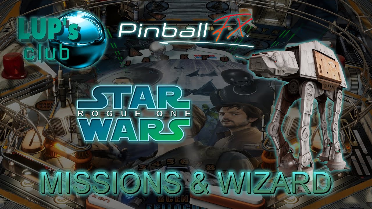 Pinball FX 💫 Star Wars Pinball: Rogue One ► All the scenes & Wizard mode