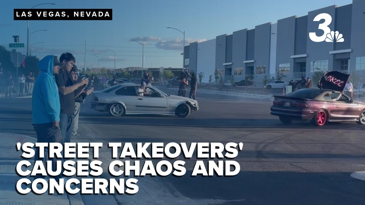 Street takeover in southwest Las Vegas creates chaos and concerns