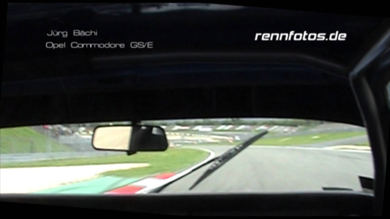 Jürg Bächi Opel Commodore GS/E OGP DRM Revival 2011 Nürburgring onboard