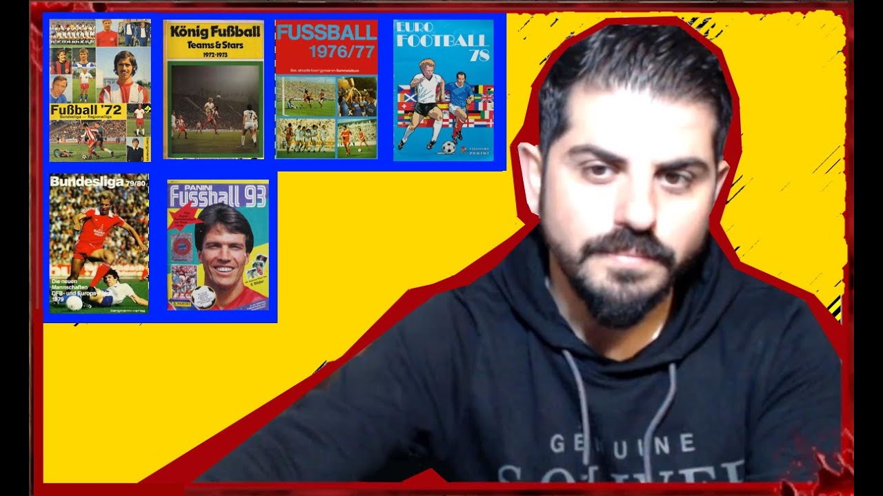 Von Bergmann 72 bis Panini 93 Bundesliga Album