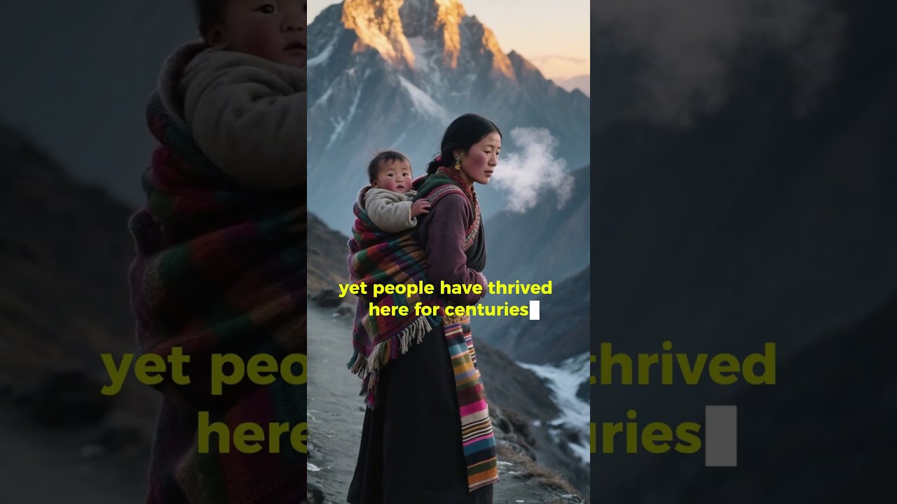 The Tibetan Secret to Surviving Extreme Altitude#Tibet #HighAltitude #HumanAdaptation #Genetic