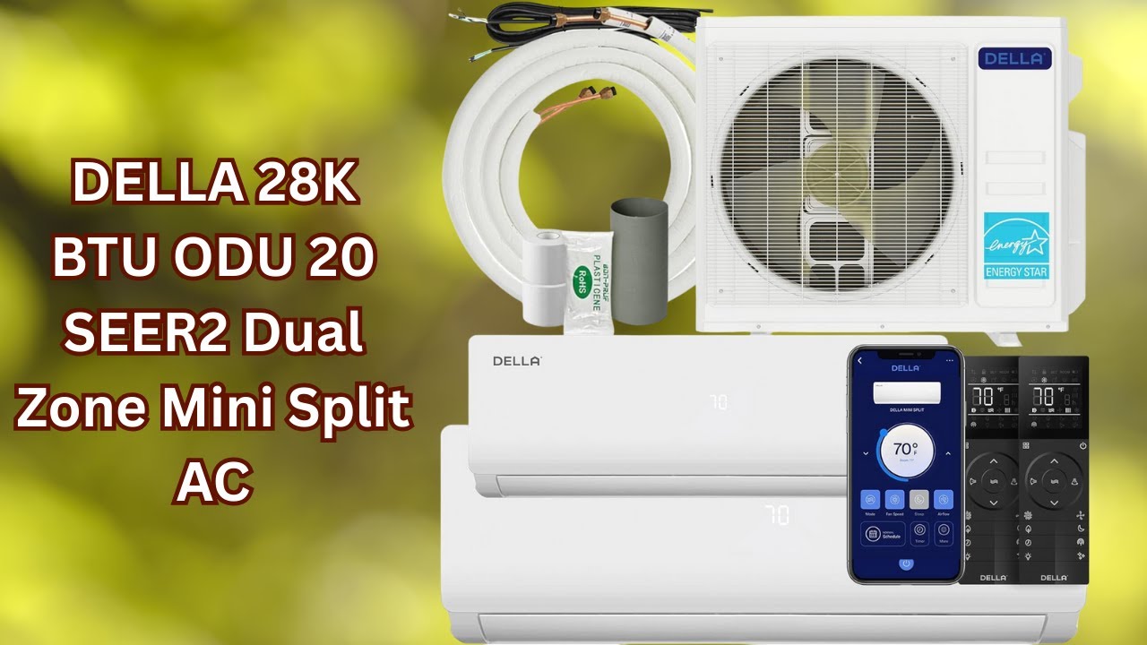 Della Mini Split AC – Alexa Enabled Home Climate Control – REVIEW