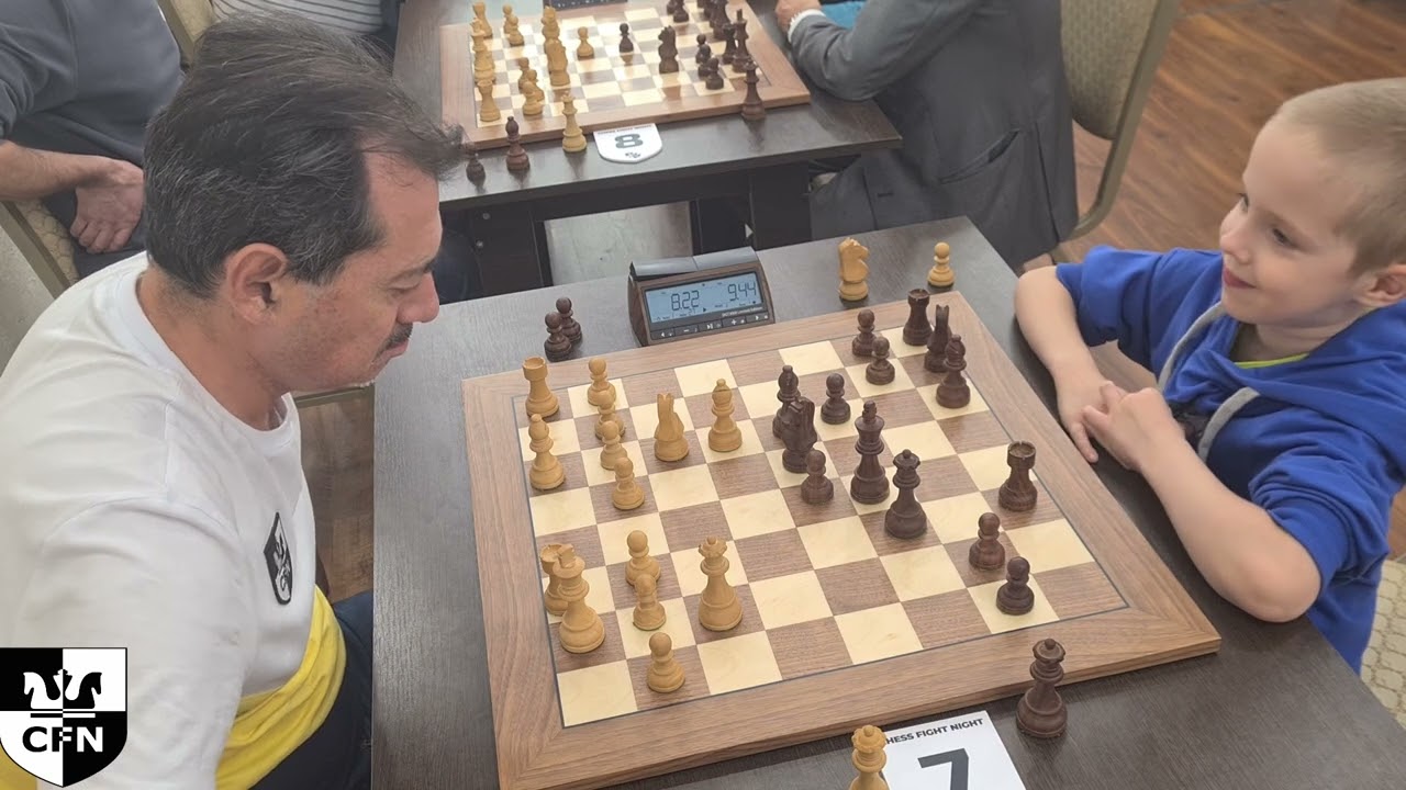 Yoda (1000) vs Gl. Yunker (1211). Chess Fight Night. CFN. Rapid