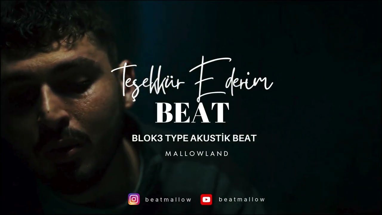 Blok3 Type Beat – “TEŞEKKÜR EDERİM” | Melankolik Acoustic Beat | 91 BPM • F# Minor | For Sale