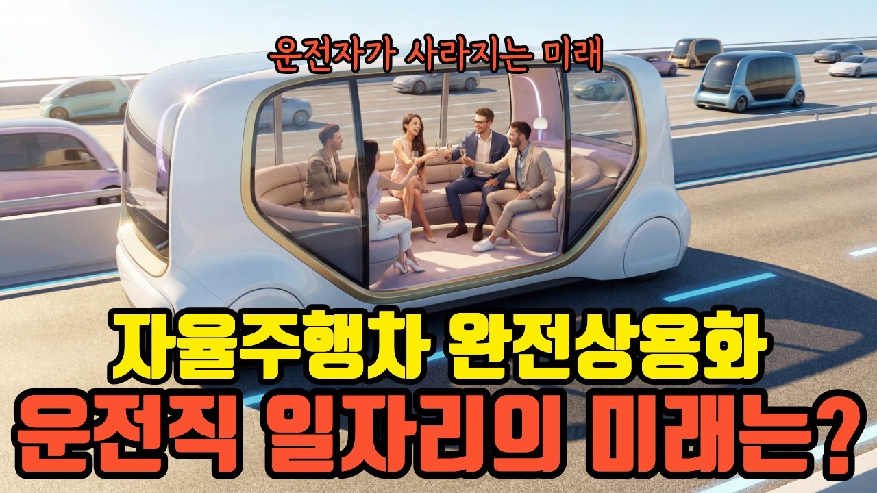 자율주행차 완전 상용화되면 벌어지는 운전직 일자리 변화