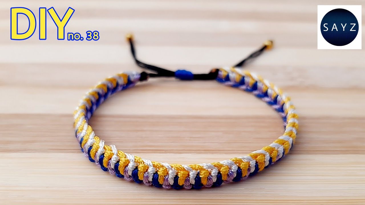 DIY 4 Color Combos Bracelet | Friendship Bracelet | @SAYZ23 No. 38