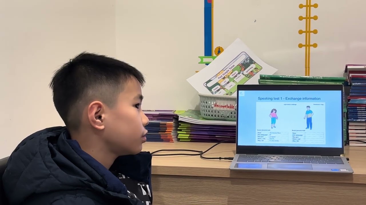 Hoang Anh Flyers speaking test