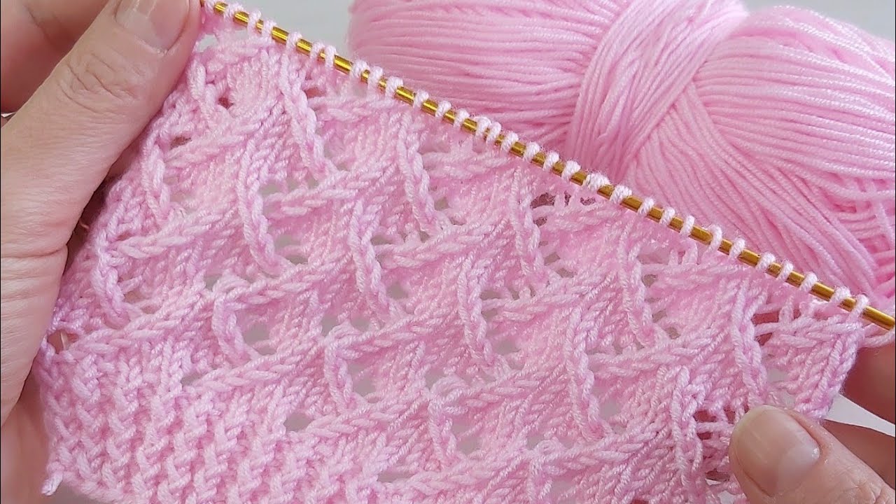 İki şiş çok beğeniceğiniz örgü model anlatımı ✅crochet knitting