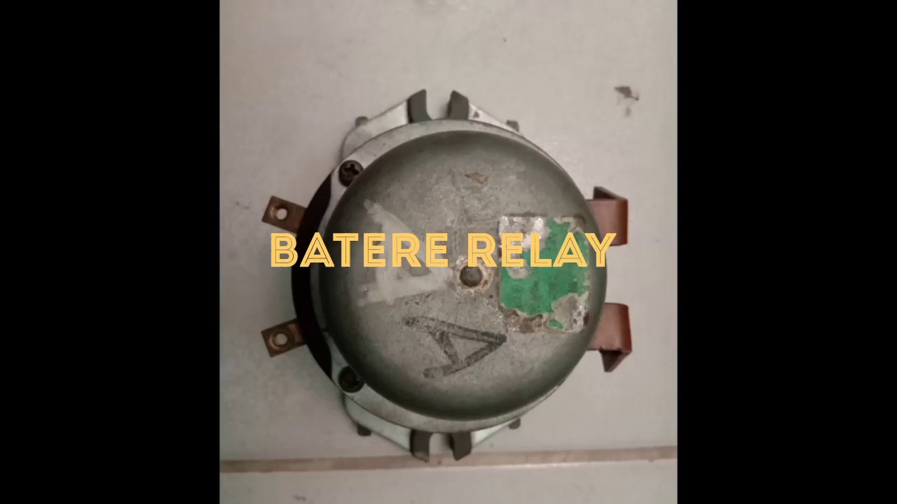 cara kerja relay (Batere Relay )komatsu