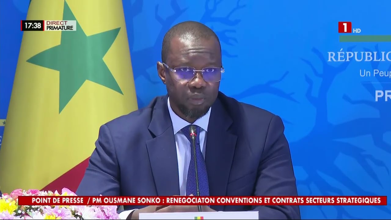 BLOCS PÉTROLIERS : OUSMANE SONKO ABORDE LA QUESTION DES CONTRATS RÉSILIÉS
