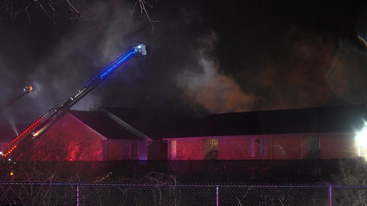 Three hospitalized, dozens displaced after fire at Mustang Crossing Apartments