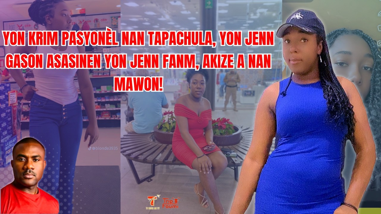 Gwo dram pasyonèl nan Tapachula Meksik, yon jenn gason wete lavi yon jenn fi, akize a nan mawon !