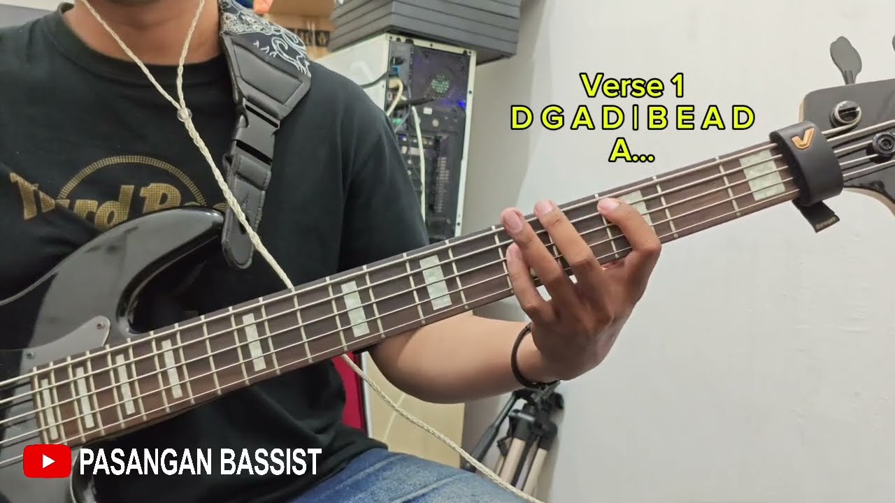 Sio Manise - GMS live | Cover Bass + Chord |Pasangan Bassist