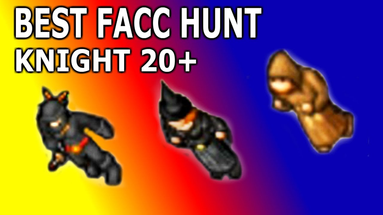 Tibia · Free Account Profit Hunt  (Knight 20+) Dark Cathedral Venore (FACC Solo Hunting 2020)