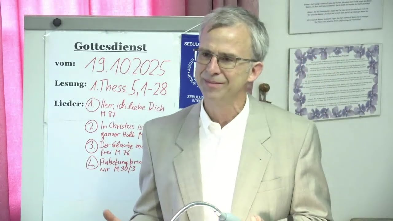 Predigt Uwe Siegmann 19.10.2025: Wehret den Anf&auml;ngen - Biographie Paul Schneider Teil 2