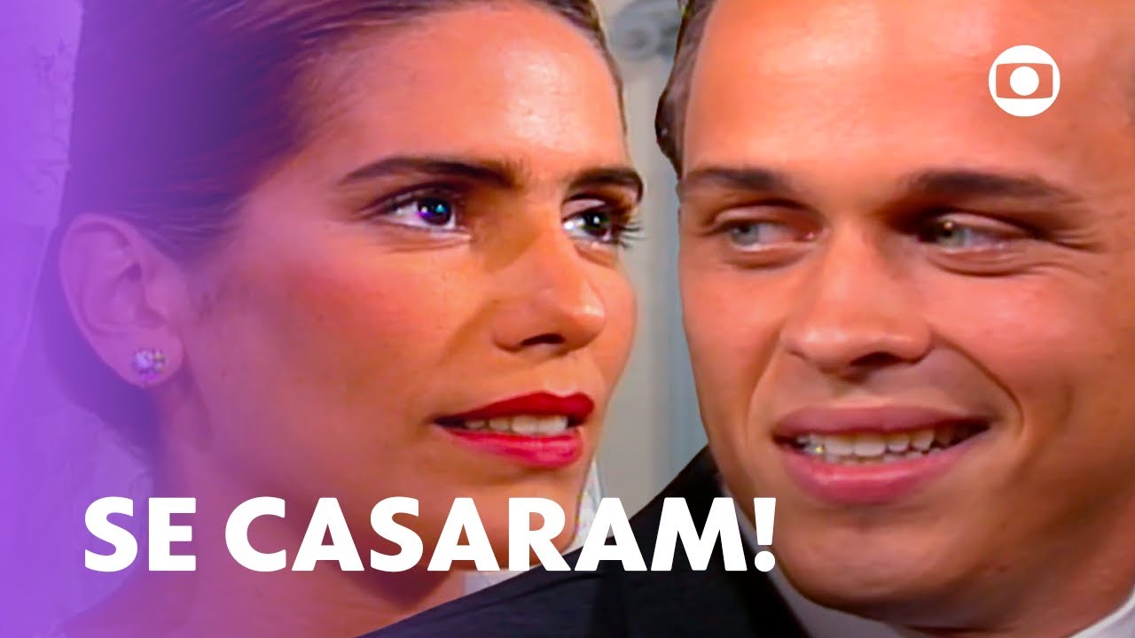 Raquel e Marcos se casam na igreja!  | Mulheres de Areia | TV Globo