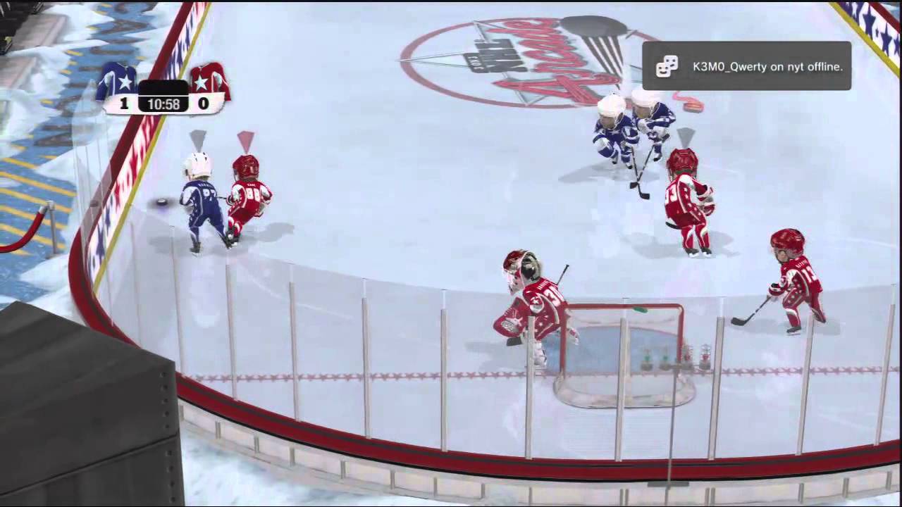 3 on 3 NHL Arcade: Ihan ok peli :3