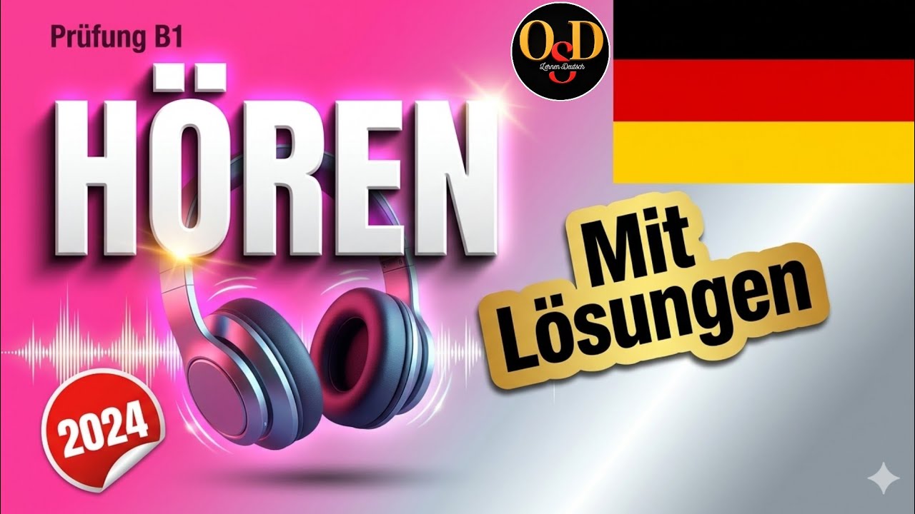 B1 Prüfung: Hören 🎧G.A.S.T 2024|German Test für Immigranten