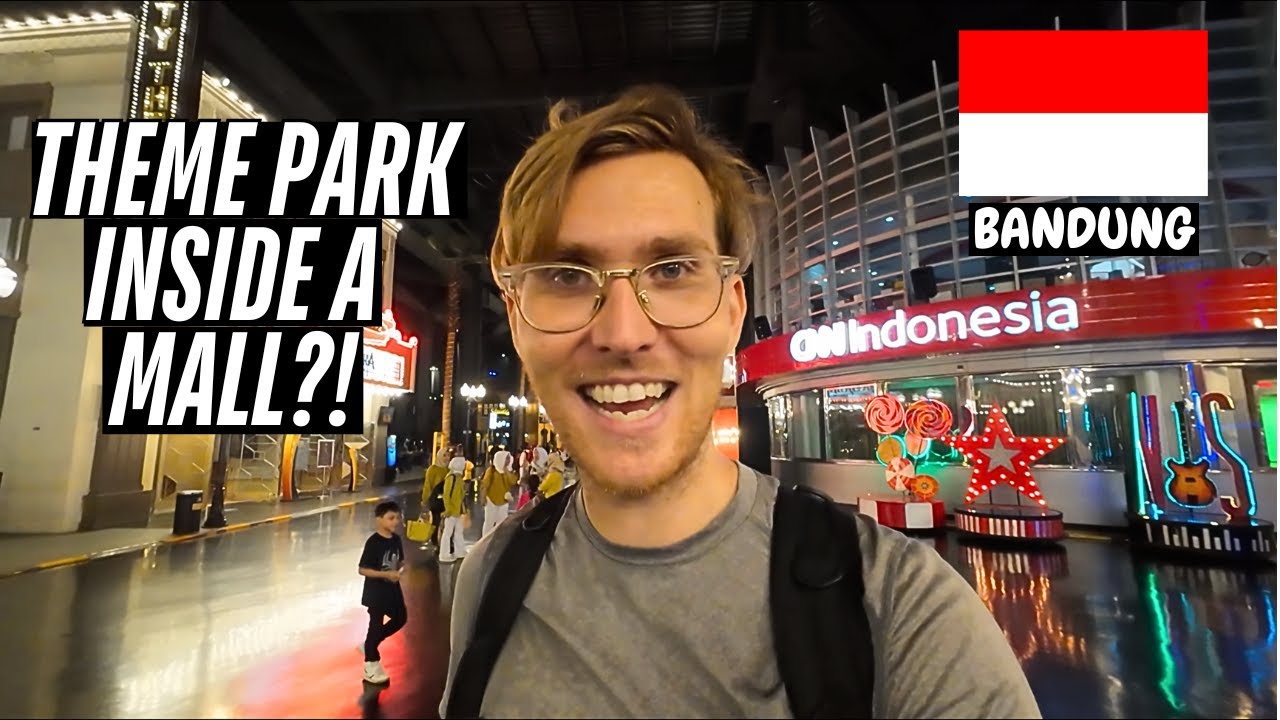 Этот тематический парк спрятан в торговом центре?! Trans Studio Bandung 🇮🇩