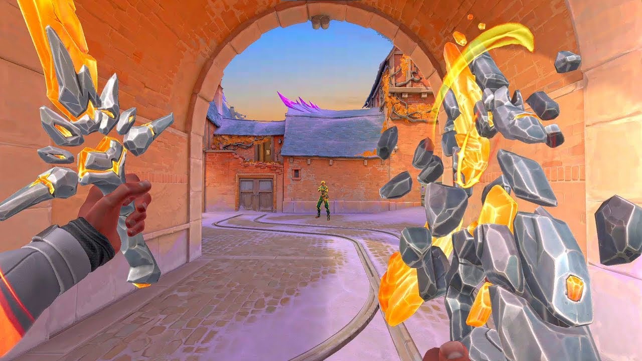 Dolmir's Revenge Vandal is Actually INSANE.. #valorant #valorantclutchmoments #valorantclips 